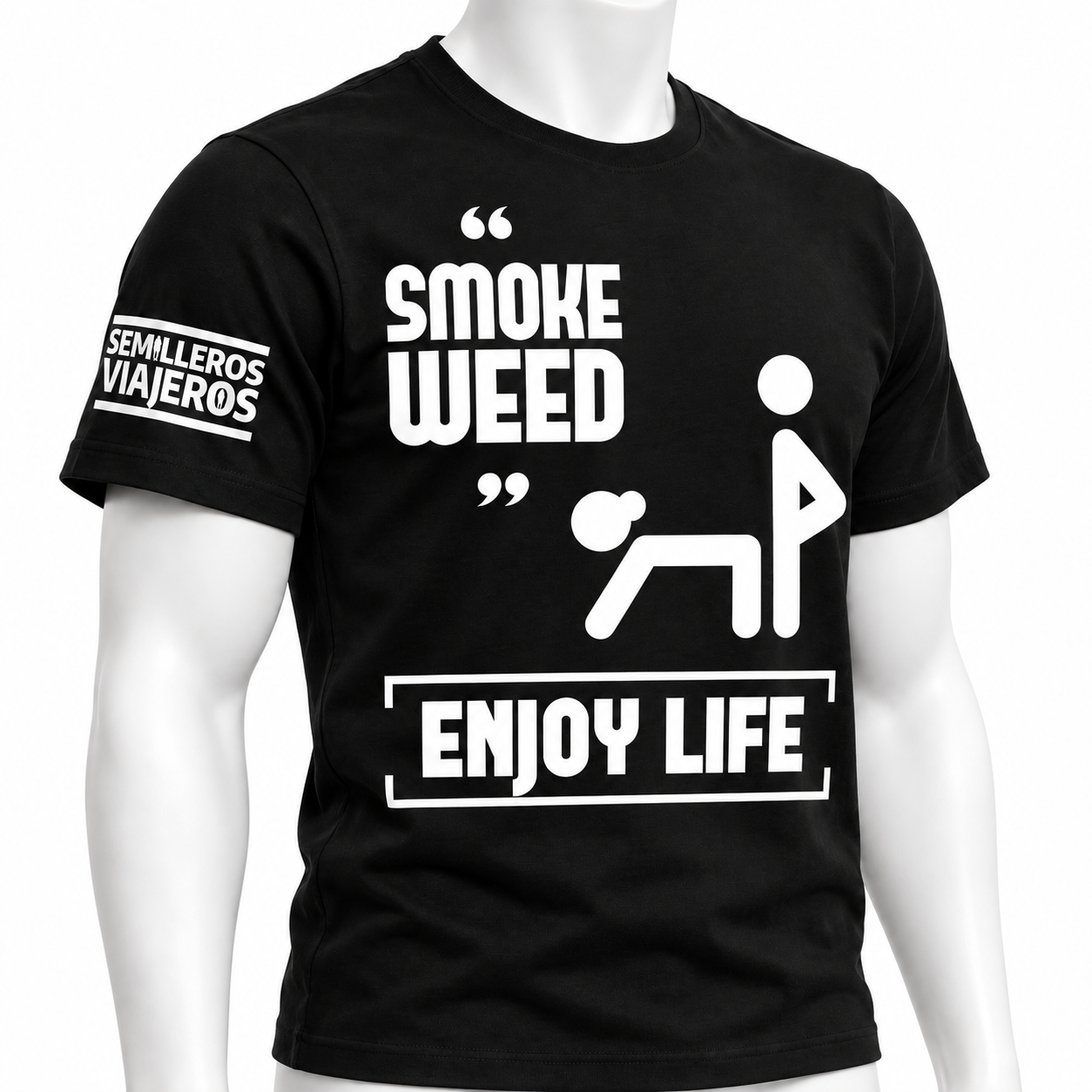 Camiseta Smoke Weed Enjoy Life